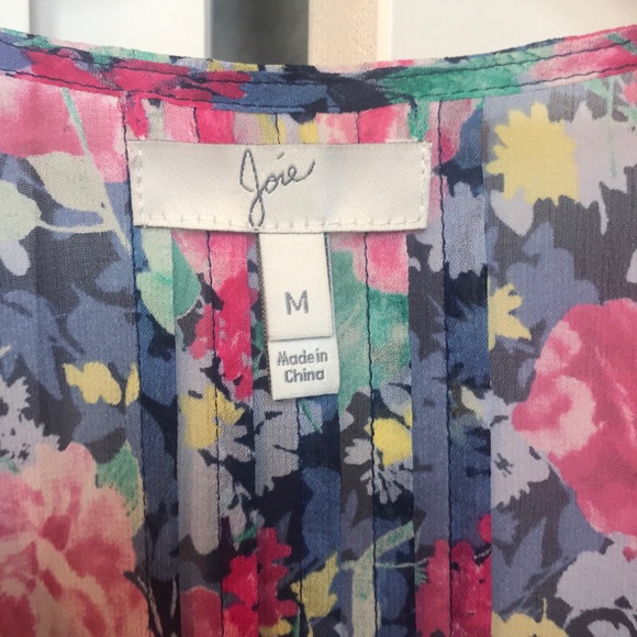 Joie flower silk blouse - Picture 2 of 3